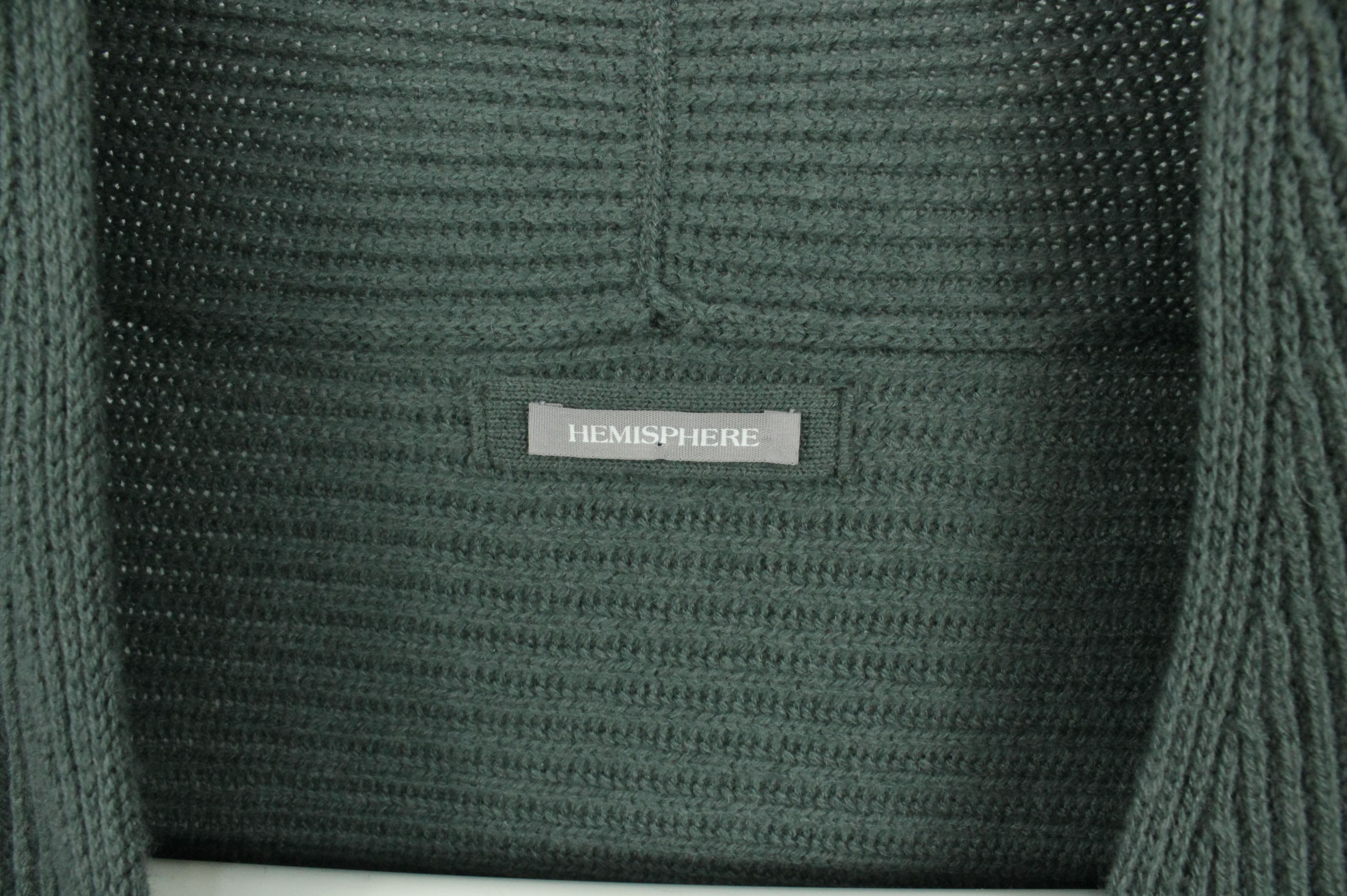 Other Hemisphere Cashmere/Wool Knit Cardigan Poncho Size L / US 10 / IT 46 - 3 Thumbnail