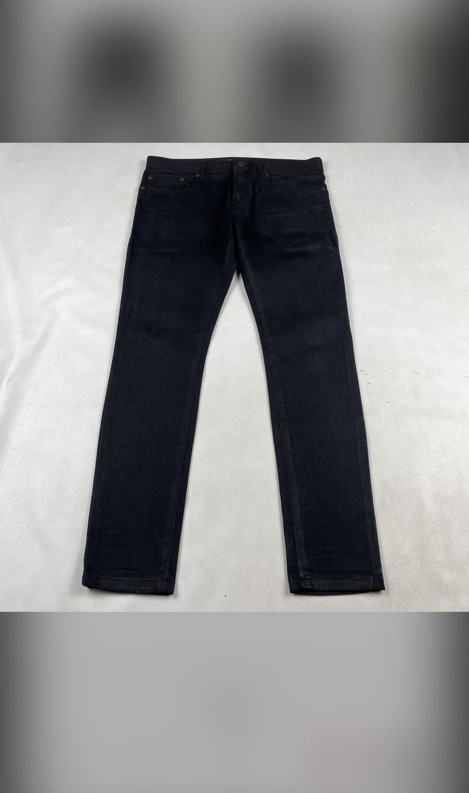Saint Laurent Paris FW13- black D01 skinny denim by hedi slimane Size US 32 / EU 48 - 6 Thumbnail