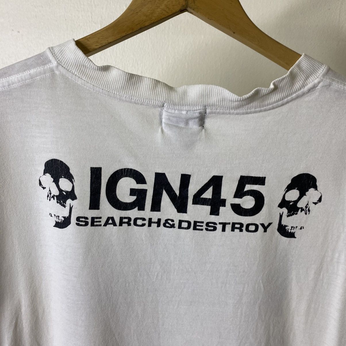 Vintage 2000s Ignition 45 High Performance Wear Search & Destroy Tee Size US XL / EU 56 / 4 - 8 Thumbnail