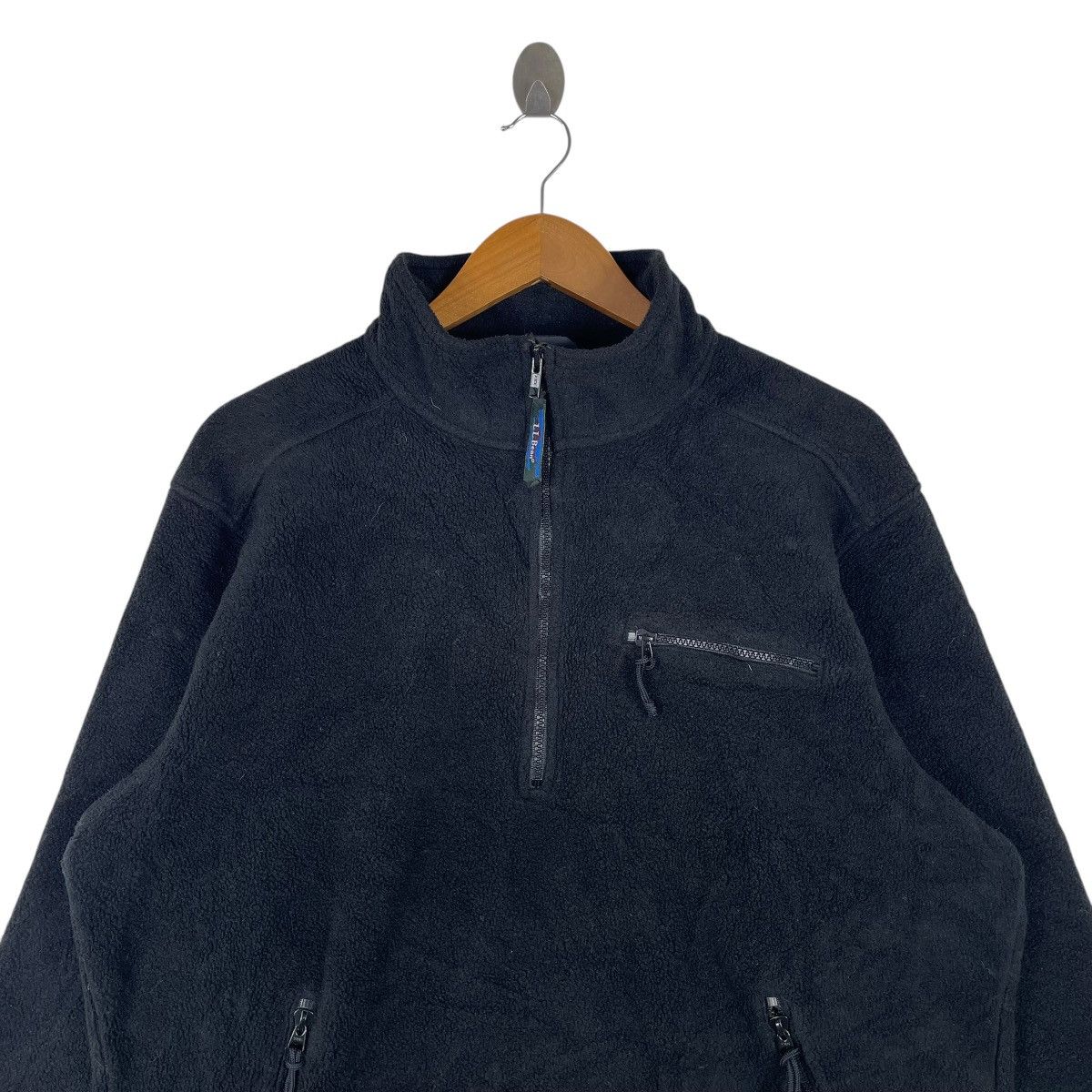 L.L. Bean Vintage L.L. BEAN Half Zip Fleece Pullover Sweatshirt Jacket Size US XL / EU 56 / 4 - 2 Thumbnail