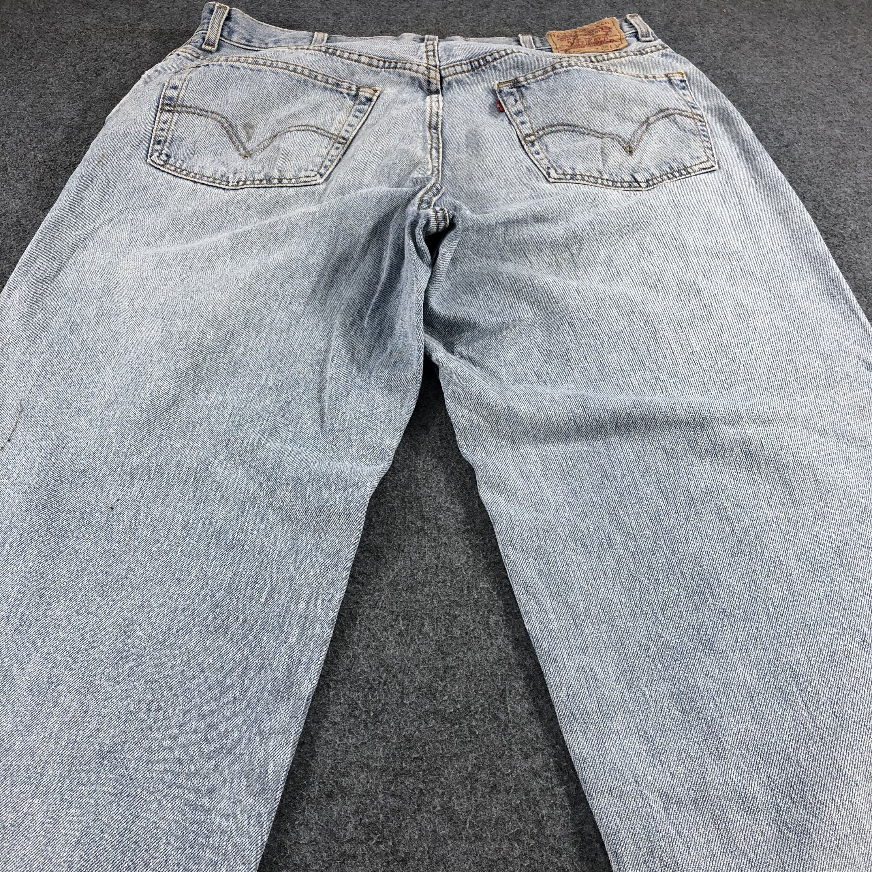 Levi's Vintage Light Wash Levis 560 Jeans- J1334 Size US 38 / EU 54 - 4 Thumbnail