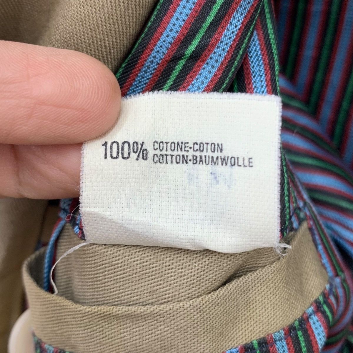 Vintage Vintage GIOVANILE ITALY Sportswear Jeans Stripes Blazer Coat Size US S / EU 44-46 / 1 - 8 Thumbnail