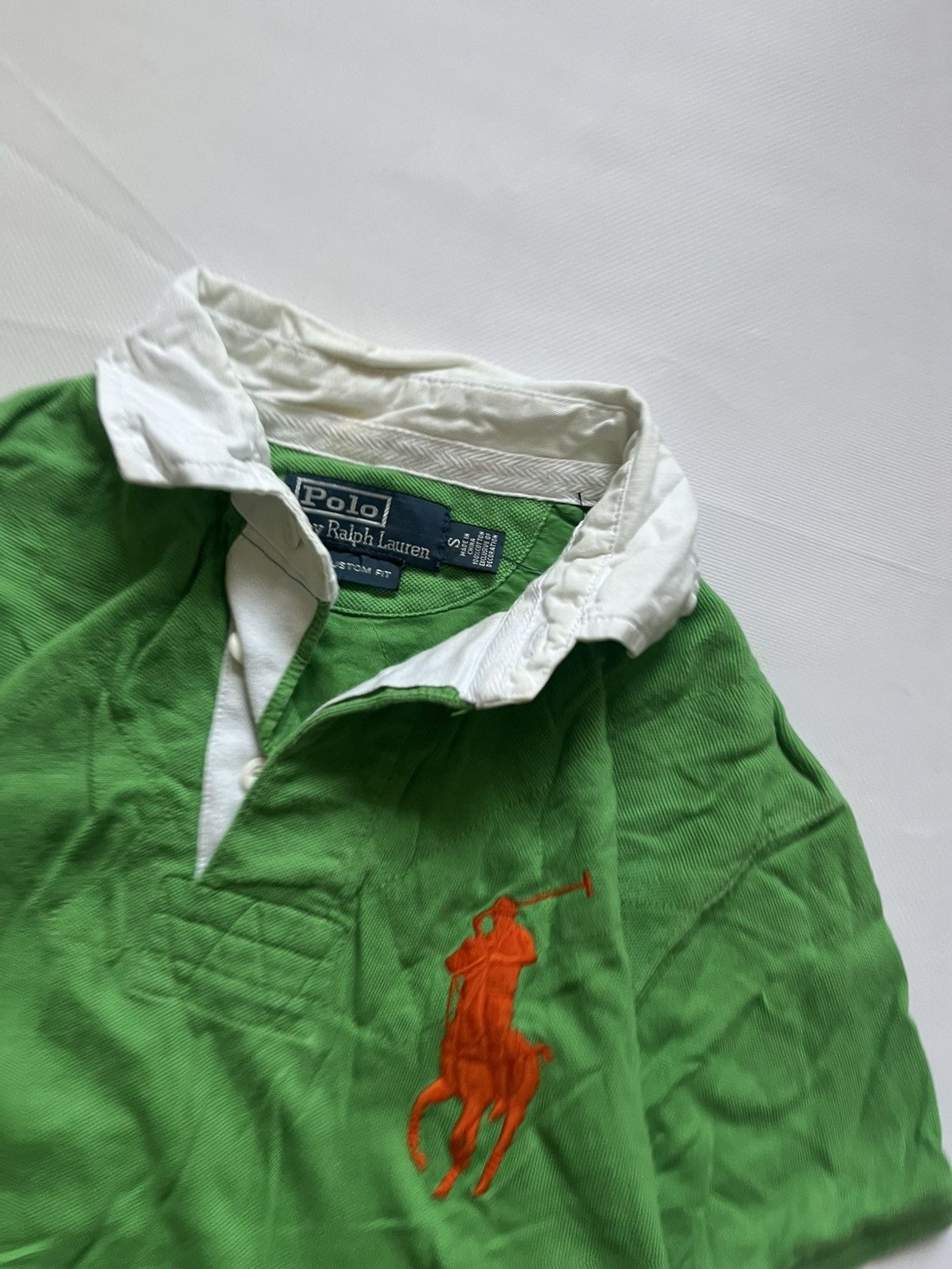 Polo Ralph Lauren Polo Ralph Lauren Striped Big Pony Polo Shirt Size US S / EU 44-46 / 1 - 4 Thumbnail