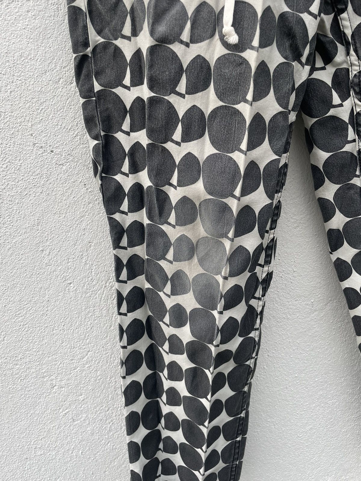 Comme des Garcons Black Comme Des Garcons CDG Black Dot Polyester Faded Pants Size US 31 - 4 Thumbnail