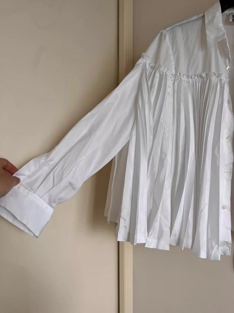 Comme des Garcons Comme Des Garcons Pleated shirt 2504-Nextarrow Size M / US 6-8 / IT 42-44 - 2 Thumbnail