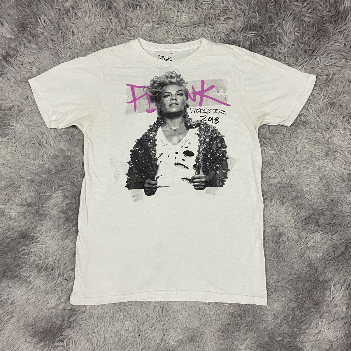 Band Tees × PING × Rap Tees Solo singer band pink Size US M / EU 48-50 / 2 - 1 Thumbnail