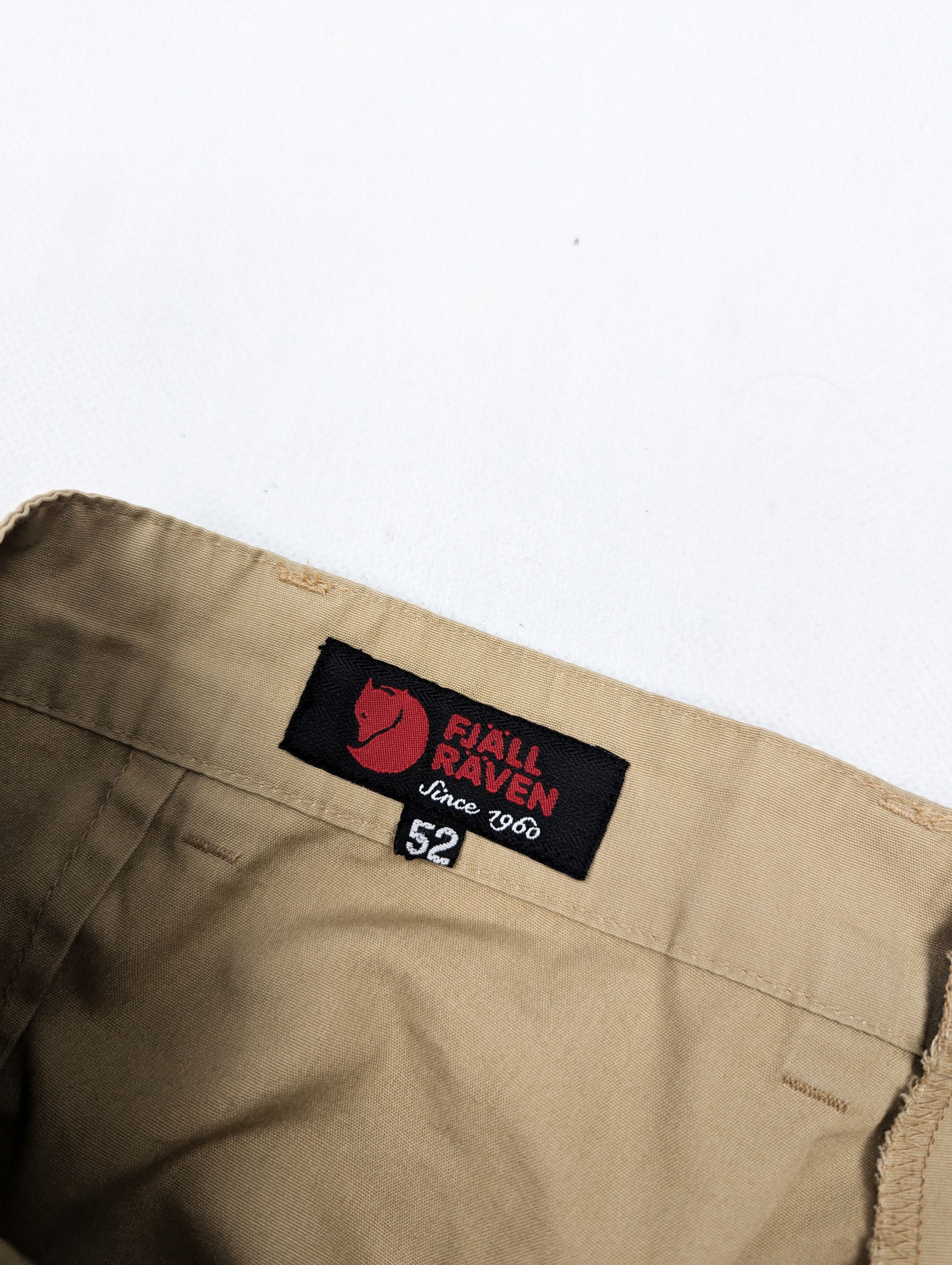Fjallraven Fjallraven beige cargo pants trousers 52 Size US 36 / EU 52 - 4 Thumbnail