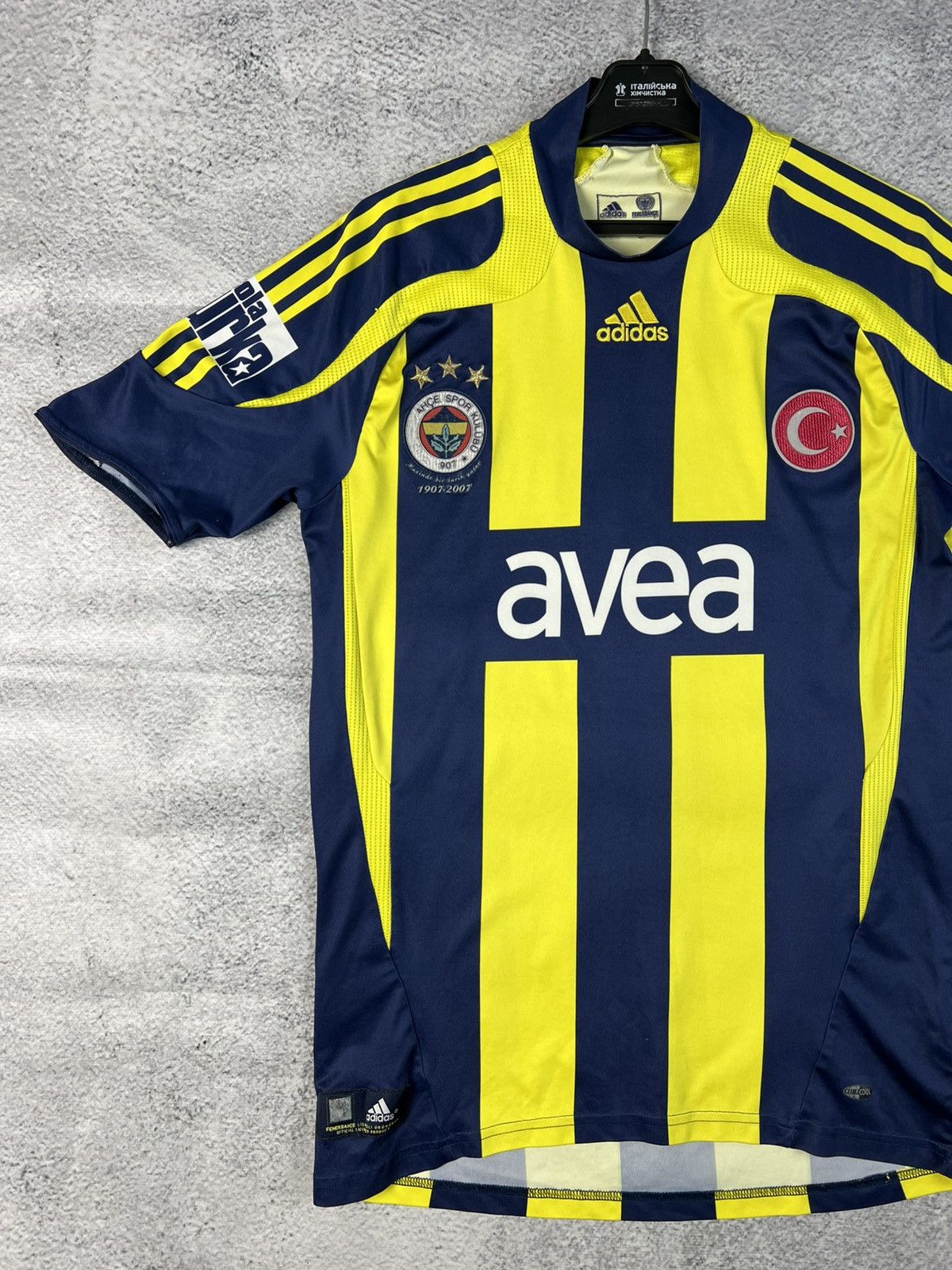 Adidas × Vintage Adidas Vintage Soccer Jersey fenerbahce Size US S / EU 44-46 / 1 - 5 Thumbnail