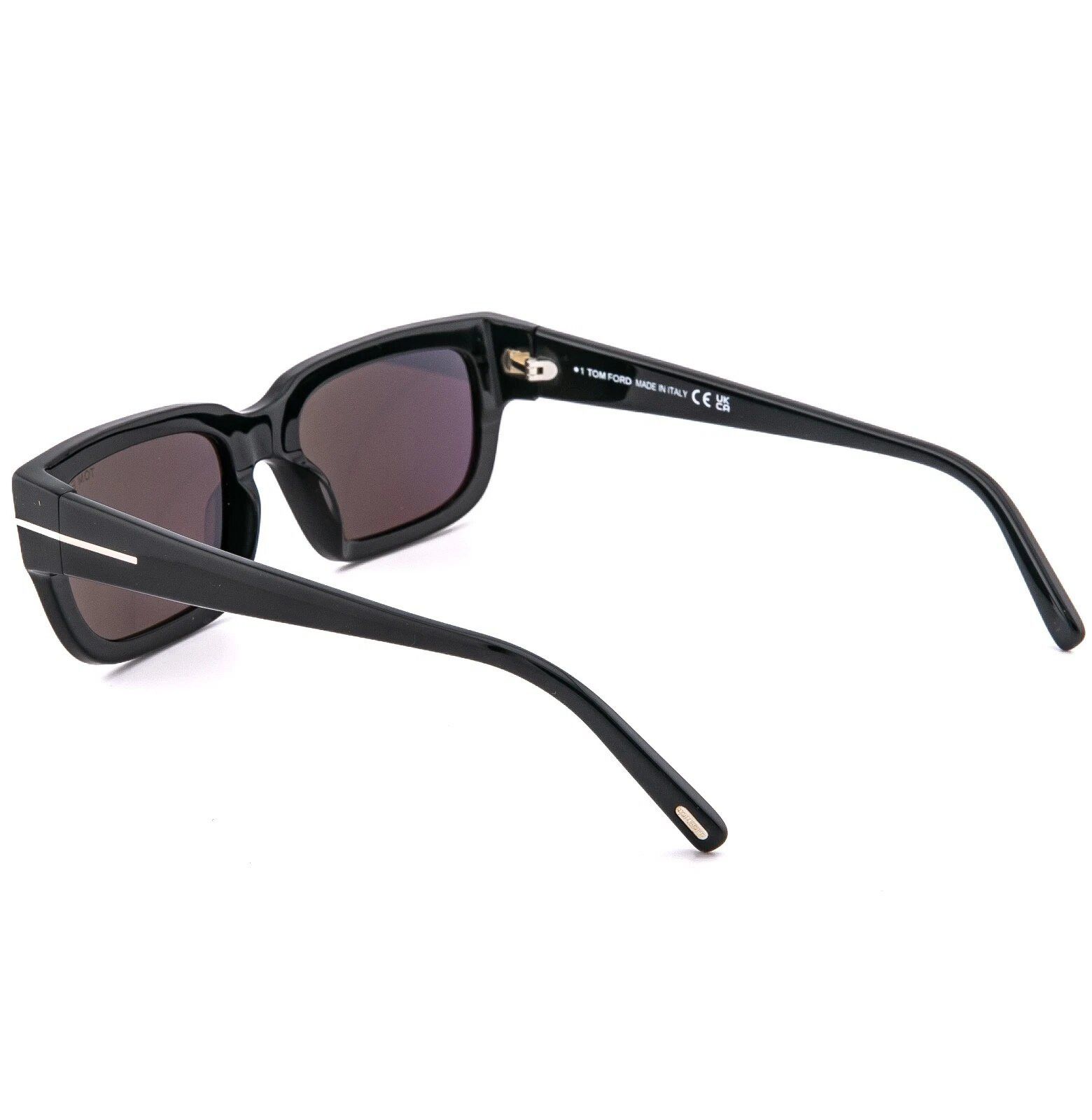 Tom Ford TOM FORD Ezra TF1075 01A Black Sunglasses 1075 FT1075 Size ONE SIZE - 6 Thumbnail