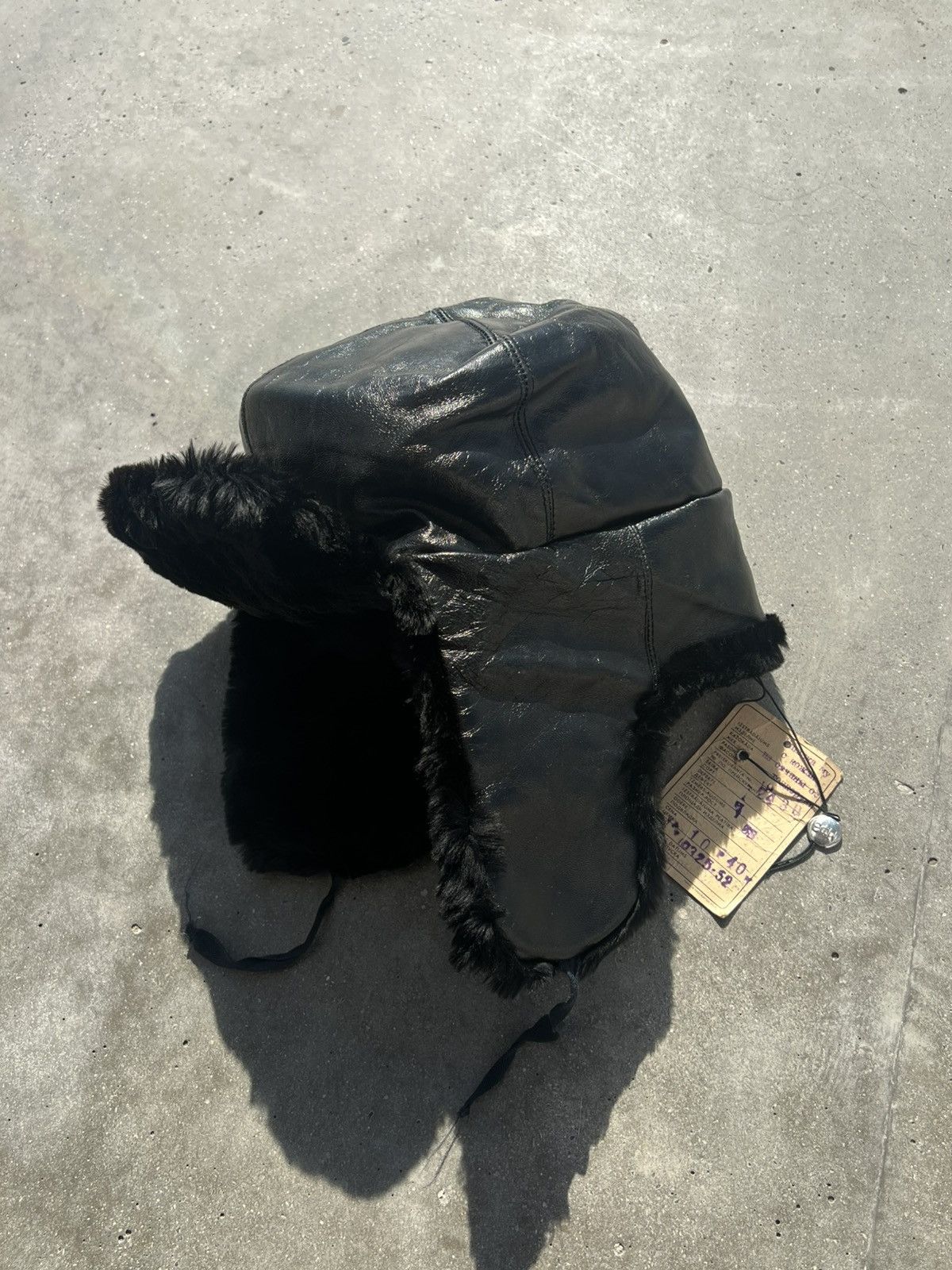 Vintage Vintage Goat Skin Russian Pilot hat Size ONE SIZE - 2 Thumbnail