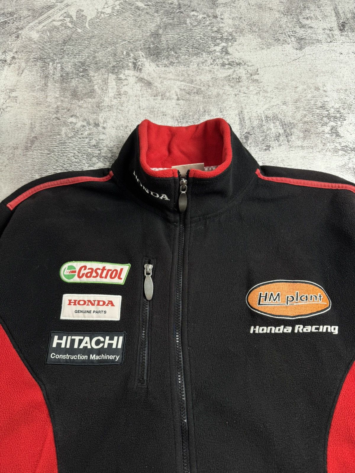 Honda Honda Formula 1 HM Plant Large Men’s Black Racing Jacket Fleece Pullover Hoodie Size US L / EU 52-54 / 3 - 8 Thumbnail