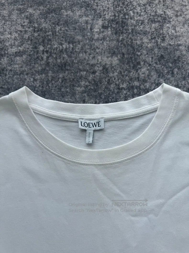 Loewe Loewe White embroidered logo short-sleeve Size XS / US 0-2 / IT 36-38 - 5 Thumbnail