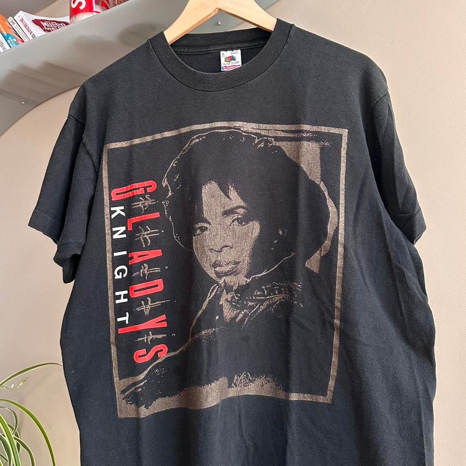 Band Tees × Vintage Vintage Gladys Knight Shirt Size US L / EU 52-54 / 3 - 2 Thumbnail