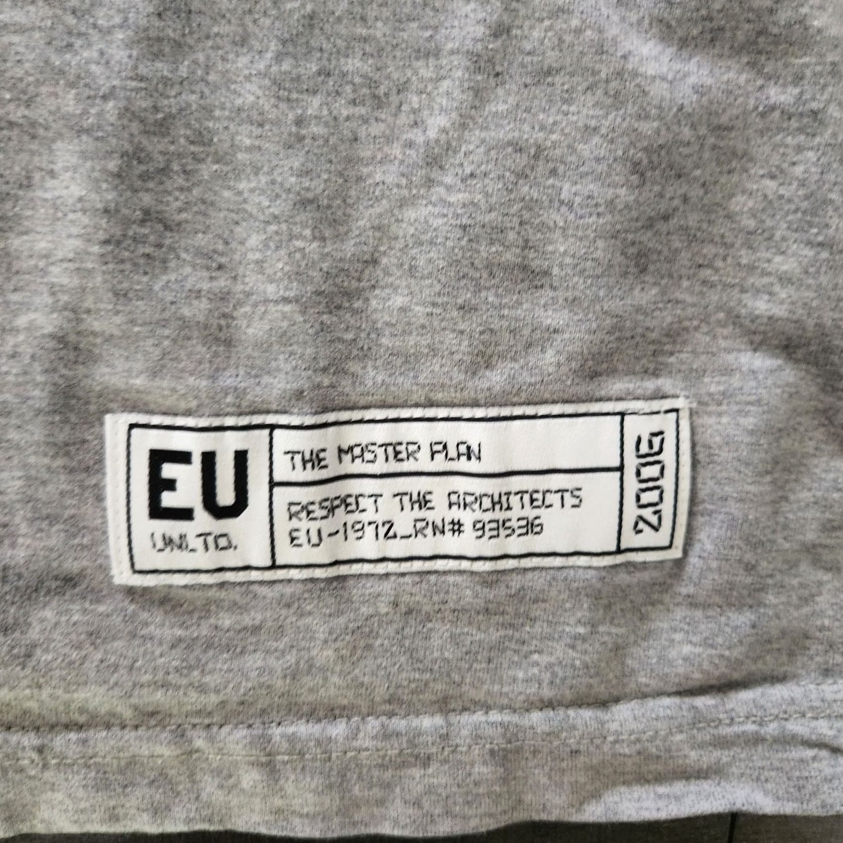 Ecko Unltd. Ecko Unltd Shirt Mens Large Gray Embroidered Hip Hop Y2K 2006 Tee T Shirt Size US L / EU 52-54 / 3 - 2 Thumbnail