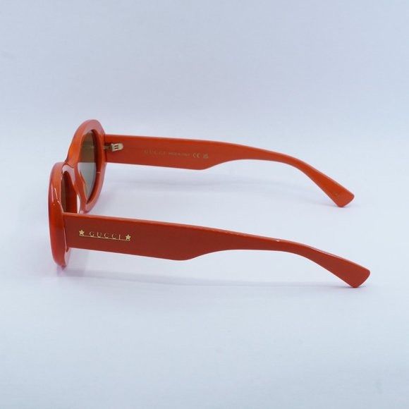Gucci NEW GUCCI GG1587S 003 ORANGE BROWN SUNGLASSES Size ONE SIZE - 8 Thumbnail