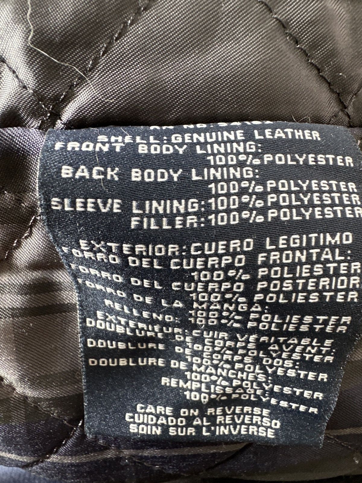 Tommy Hilfiger Tommy Hilfiger Men's Cowhide Leather Jacket Size US XL / EU 56 / 4 - 10 Thumbnail
