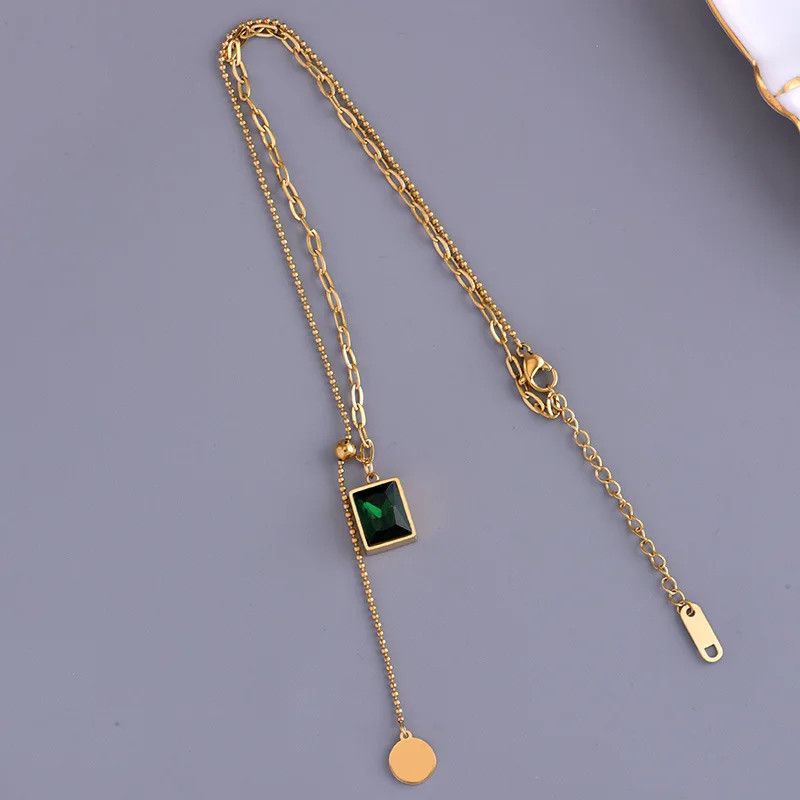 Jewelry × Vintage luxury cubic zirconia necklace Size ONE SIZE - 3 Thumbnail