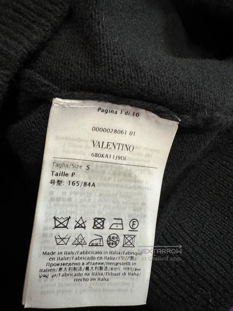Valentino Valentino Wool embroidered bow cardigan Size S / US 4 / IT 40 - 2 Thumbnail