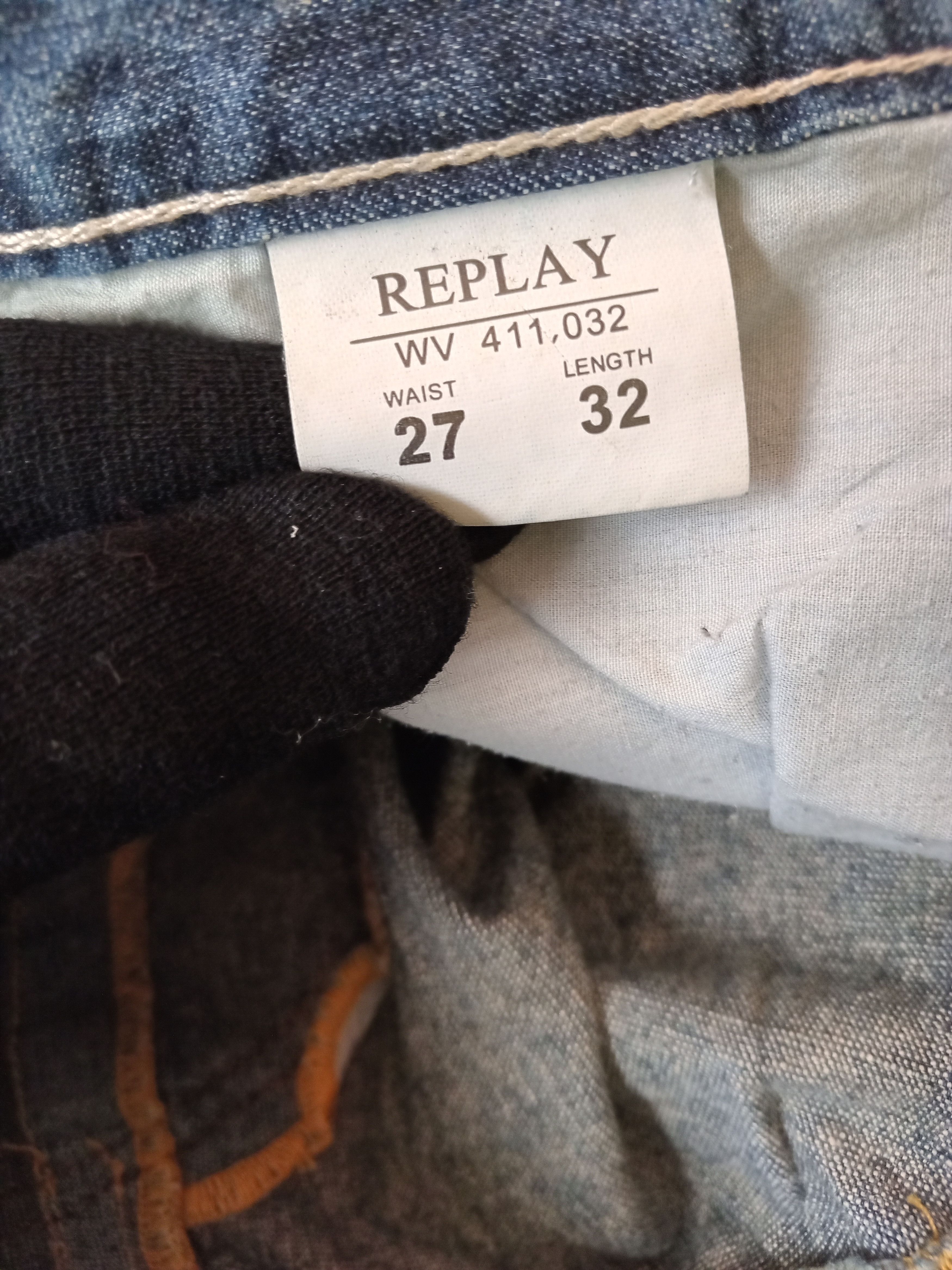 Replay × Vintage Vintage💥REPLAY Distressed Flare Jeans Size 30" / US 8 / IT 44 - 12 Thumbnail