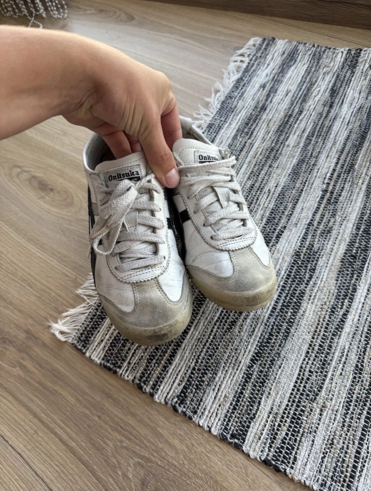 Asics Asics Onitsuka Tiger Vintage Leather White sneaker shoes Size US 7 / IT 37 - 7 Thumbnail