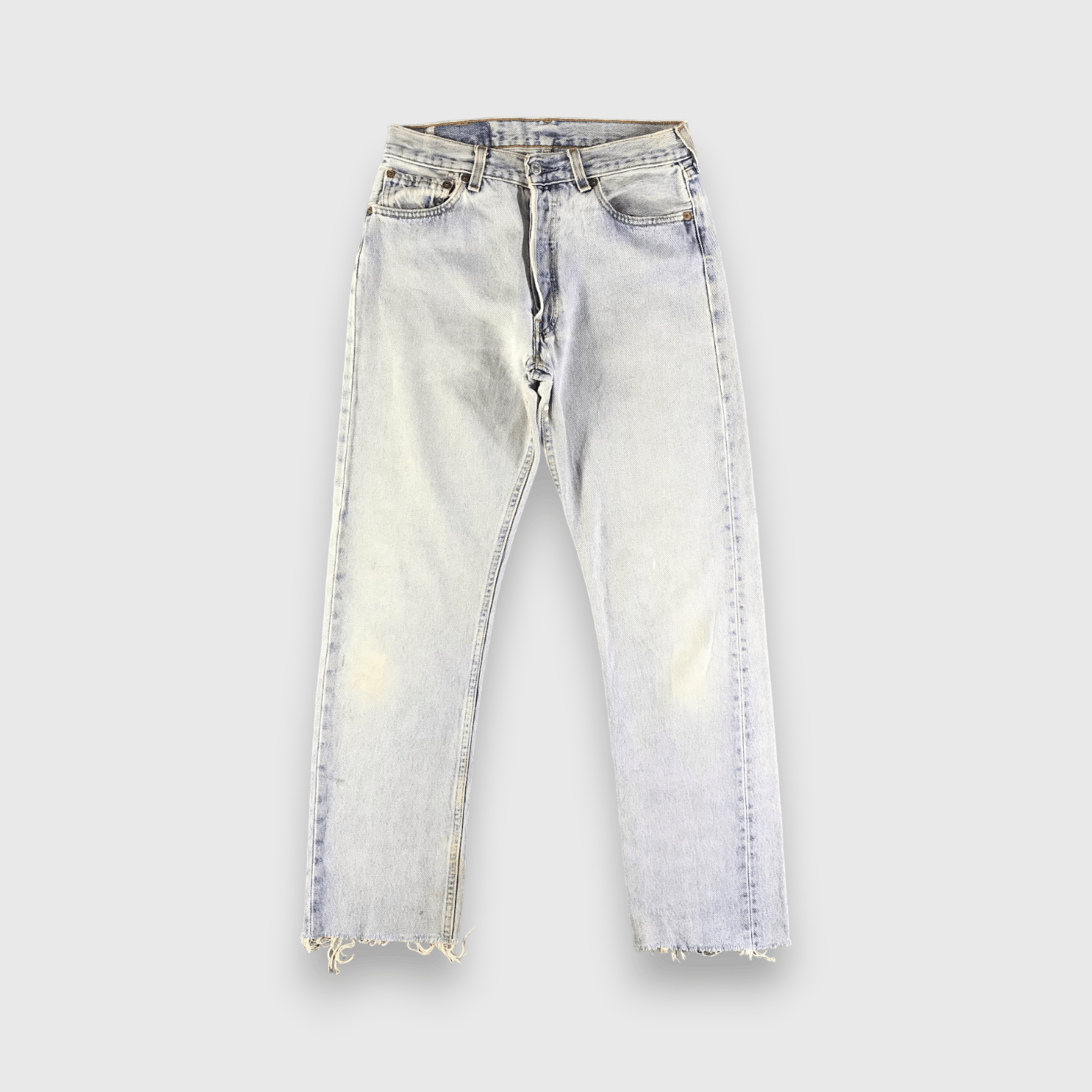 Levi's Vintage 90s Light Wash Levis 501 Jeans-J3388 Size US 29 - 1 Thumbnail