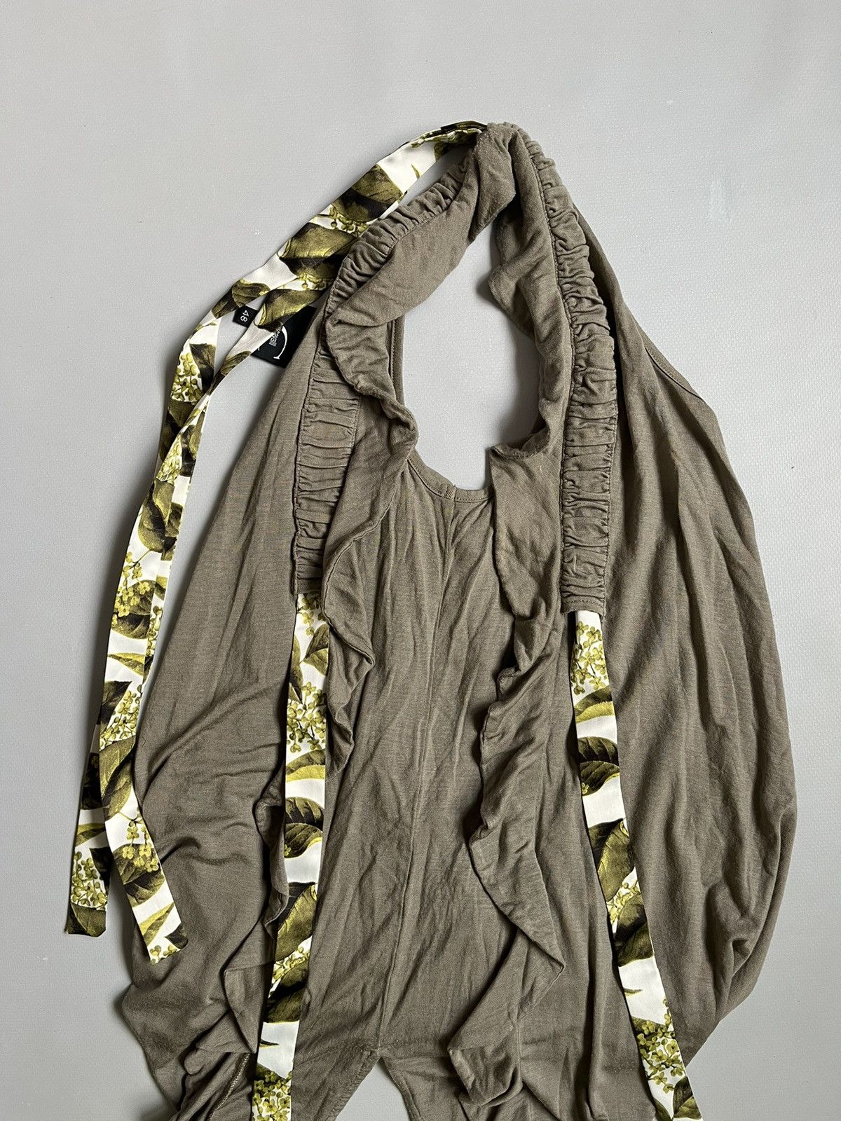 Just Cavalli Just Cavalli Brown Sleeveless Stretch Tank Top Size XL / US 12-14 / IT 48-50 - 10 Thumbnail