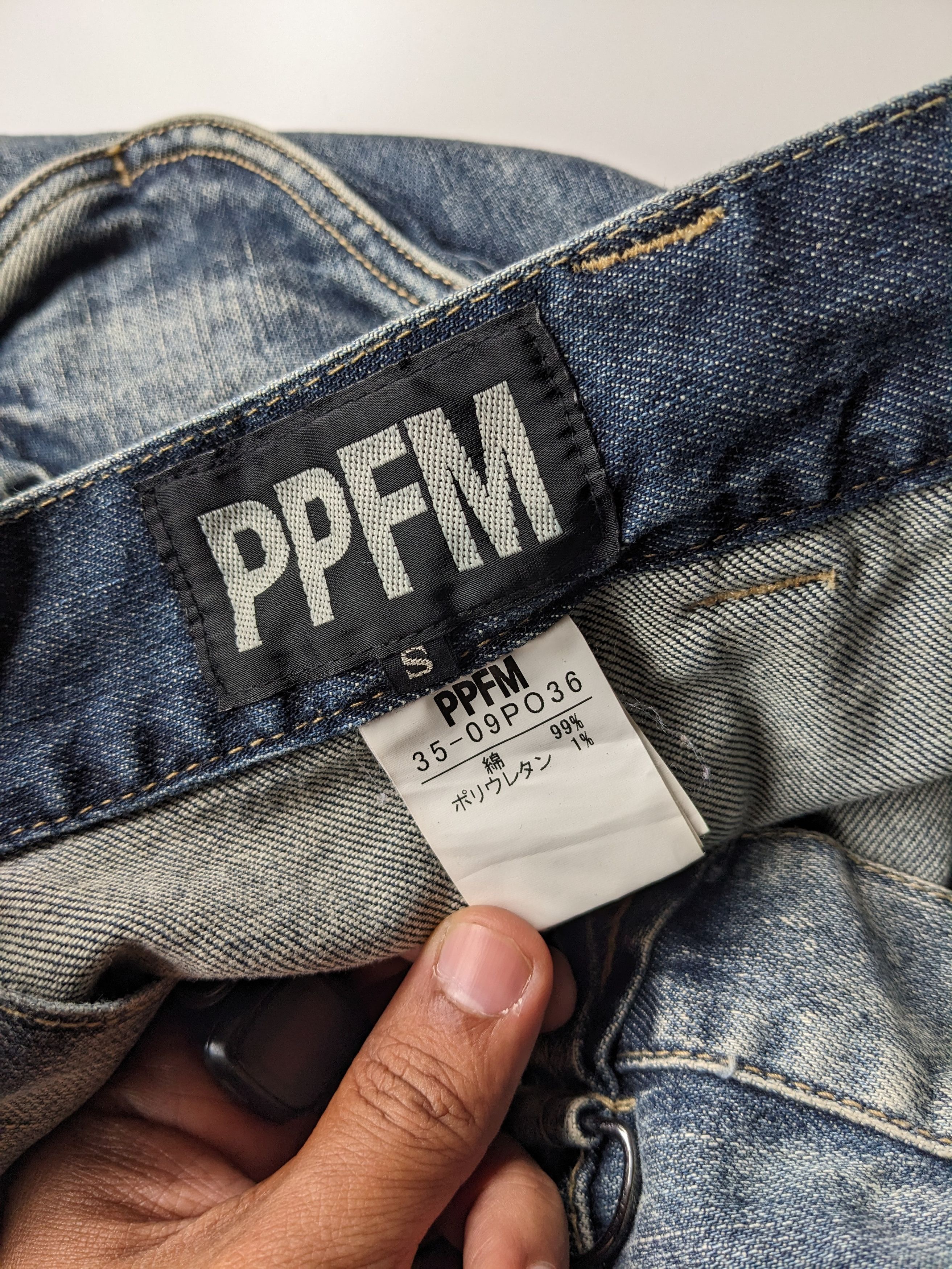 PPFM PPFM seditionaries curve leg jeans Size US 31 - 13 Thumbnail