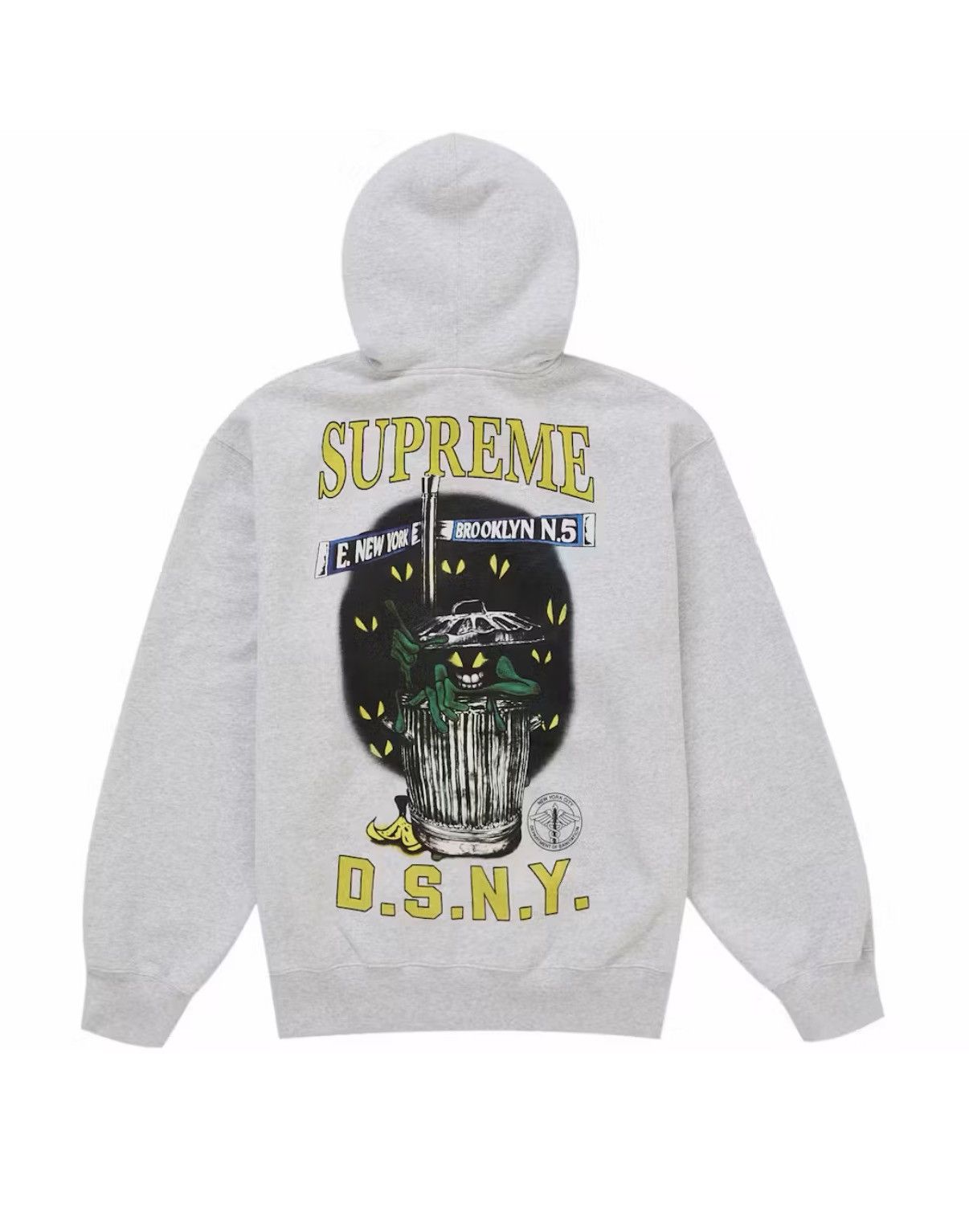 Supreme IDGAF Zip Up Hooded Sweatshirt | Grailed