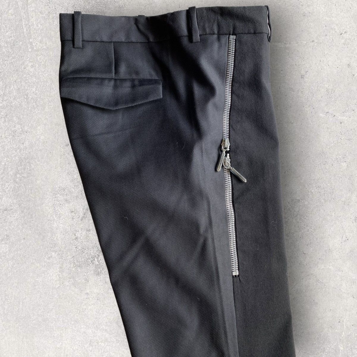 Balenciaga Nicolas Ghesquière Archive Zip Details Woven Contrast Pants Size US 32 / EU 48 - 6 Thumbnail