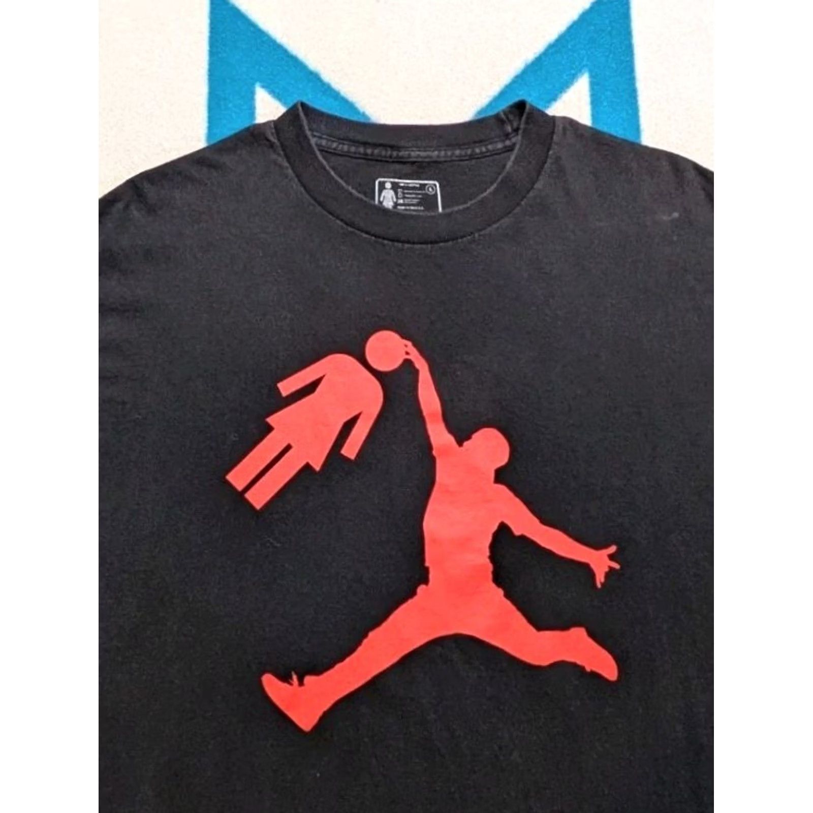 Girl Skateboards VINTAGE Girl Skateboards Eric Koston Air Jordan Shirt USA Skate Large Black Size US L / EU 52-54 / 3 - 2 Thumbnail