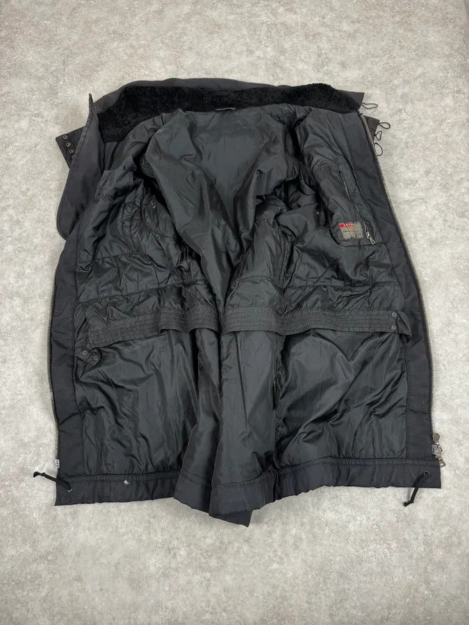 Prada 2000s Prada Black Hooded Parka Ski Jacket Size US L / EU 52-54 / 3 - 7 Thumbnail