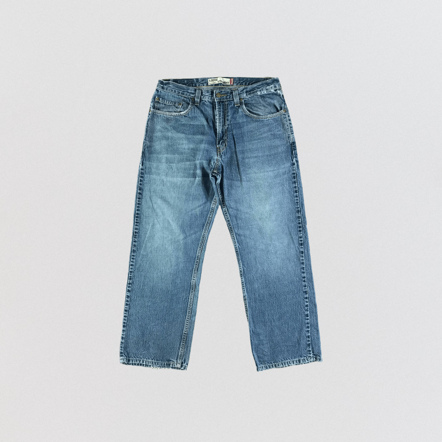 Levi's × Vintage Vintage Blue Wash Levis 569 Jeans-JM3381 Size US 34 / EU 50 - 1 Thumbnail