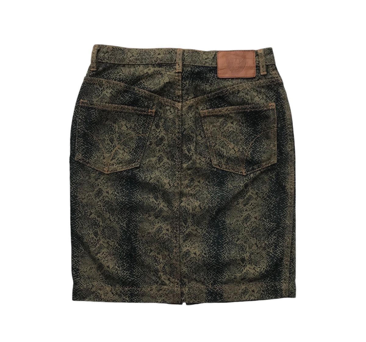 Hysteric Glamour Hysteric Glamour Snake Print Midi Skirt Size 27" / US 4 / IT 40 - 6 Thumbnail