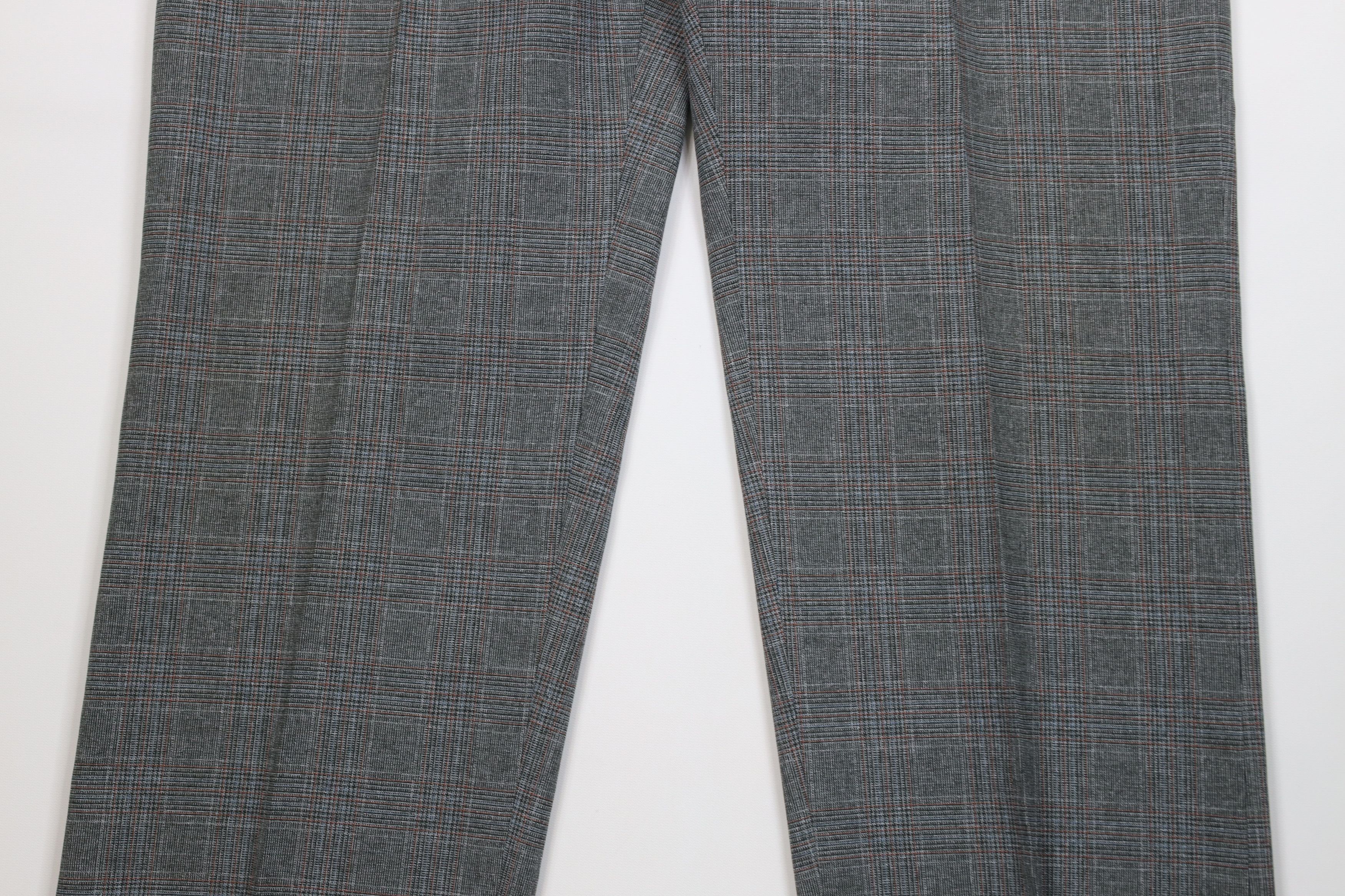 Vintage Vintage 70s Wide Leg Chino Pants Houndstooth Plaid USA Size US 42 / EU 58 - 3 Thumbnail