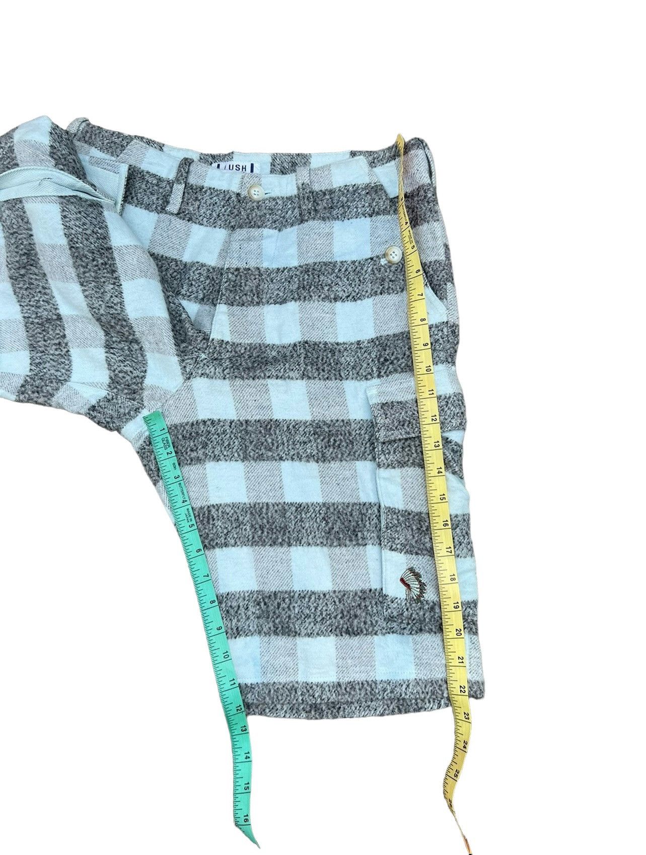 Flannel LUSH Landis Osaka Japan Stripes Checks Flannel Short Pant Size US 30 / EU 46 - 5 Thumbnail