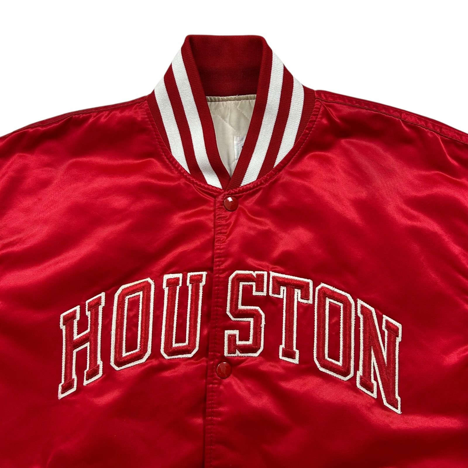 NCAA VTG UNIVERSITY OF HOUSTON COUGARS STARTER SATIN JACKET Size US XL / EU 56 / 4 - 2 Thumbnail