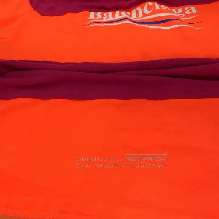 Balenciaga Balenciaga SS21 Patchwork Long Sleeve Polo Shirt. Size US XS / EU 42 / 0 - 9 Thumbnail