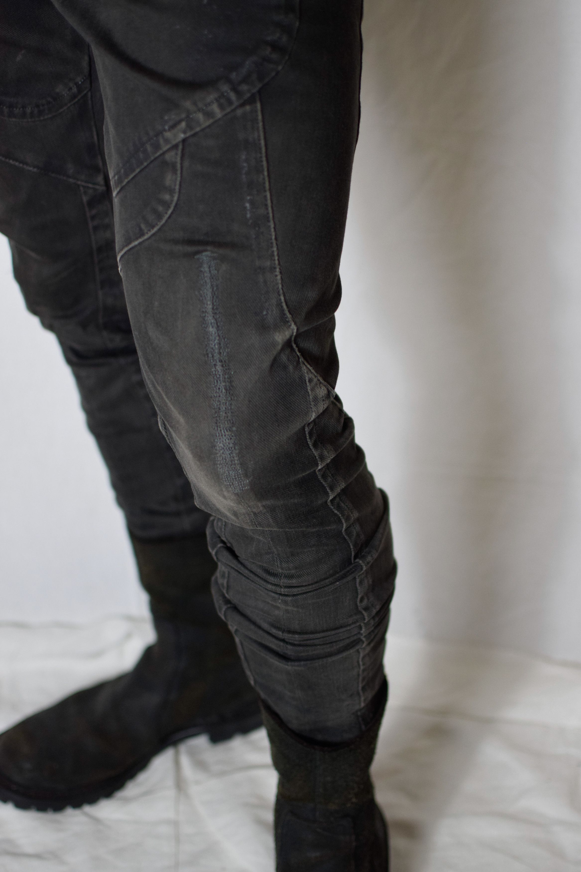 Julius Julius SS12 Edge Knit Denim Pants - 377PAM11 Size US 30 / EU 46 - 7 Thumbnail