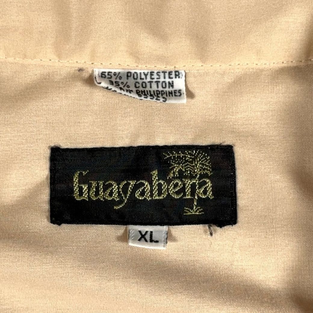 Vintage VINTAGE Guayabera Shirt Adult LARGE Brown Cuban Wedding Embroidered Buttons 70s Size US L / EU 52-54 / 3 - 4 Thumbnail