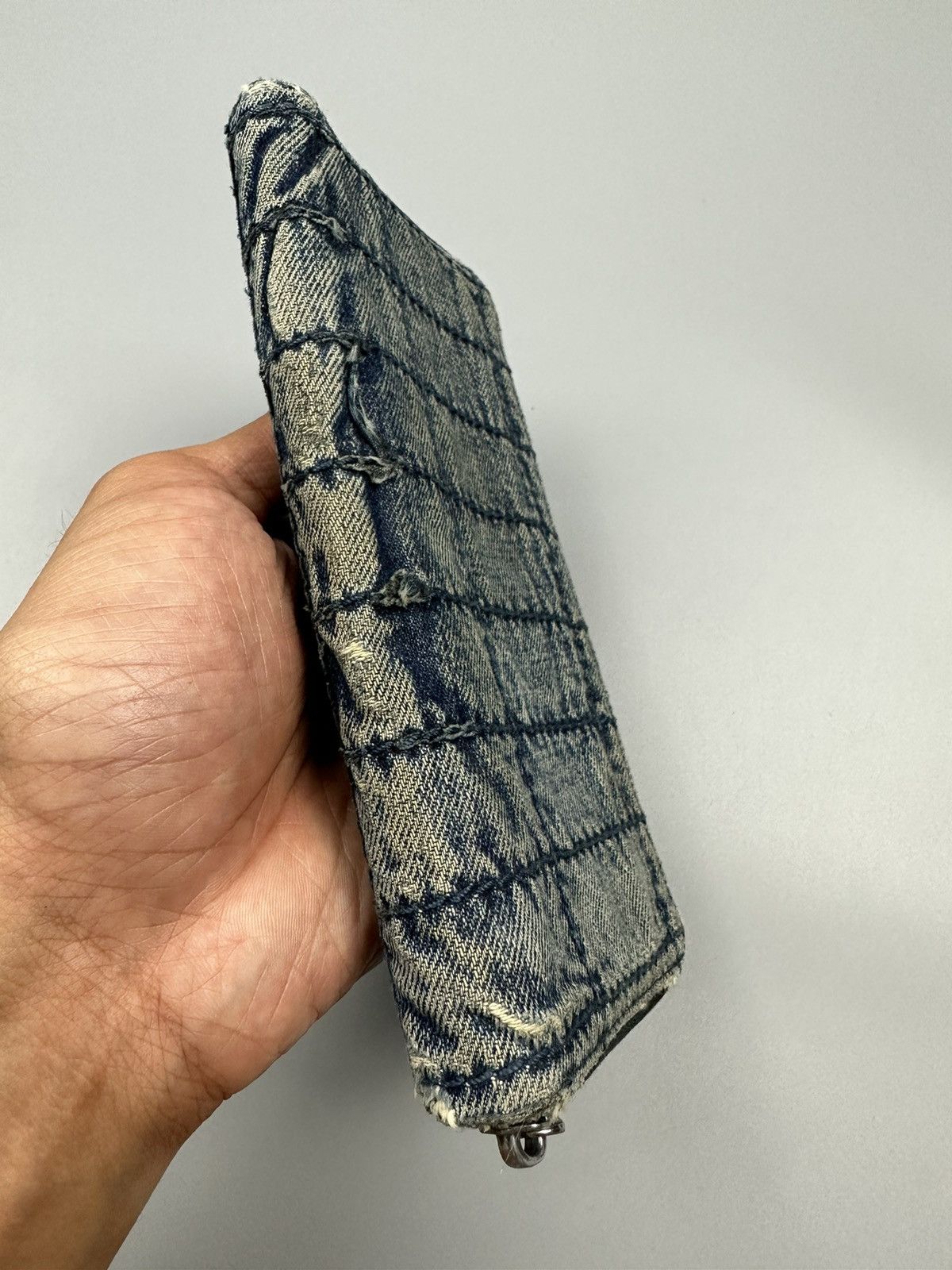 Diesel × Vintage Vintage Diesel Boro Denim Wallet Size ONE SIZE - 5 Thumbnail