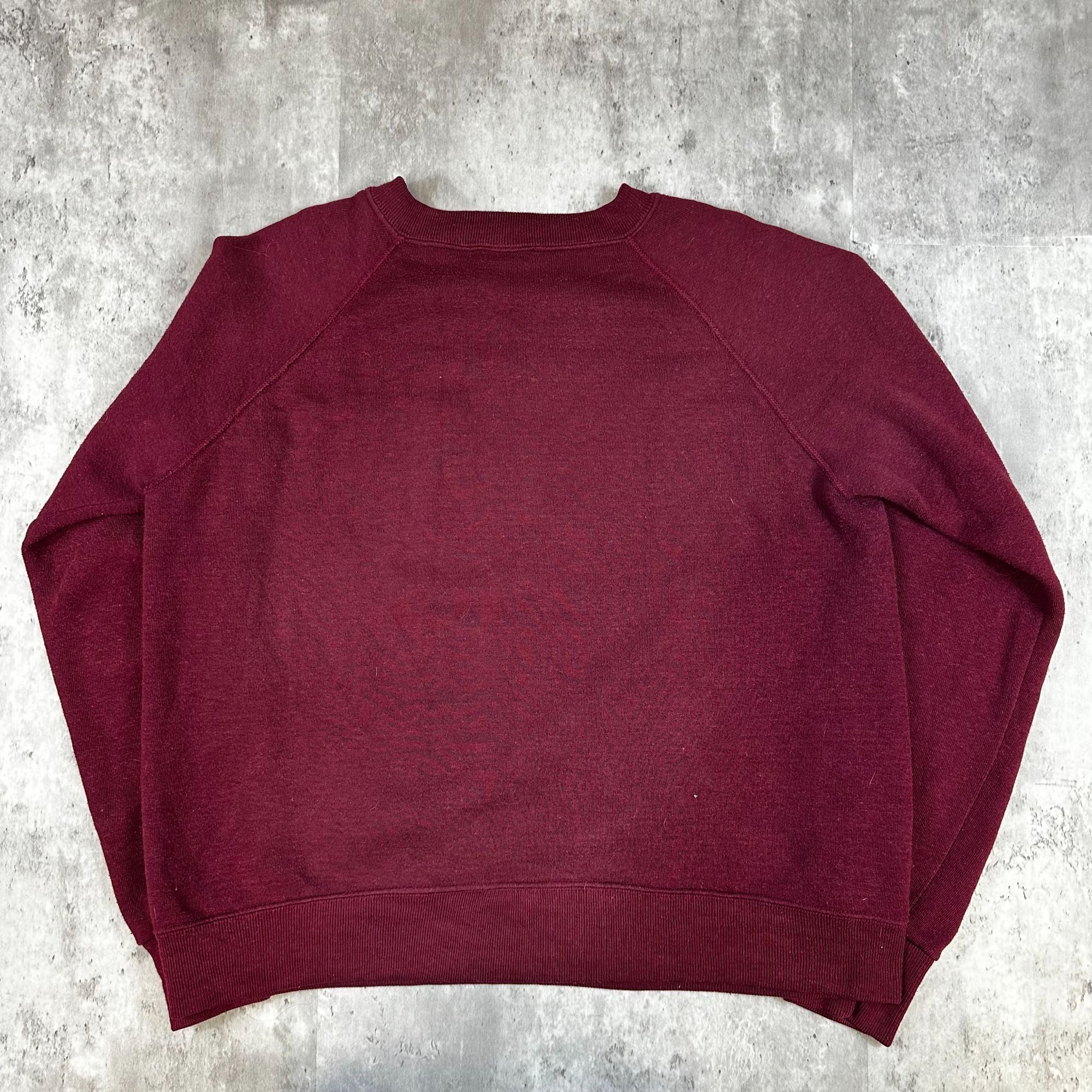 Vintage Vintage Bassett Walker Harvard Sweatshirt Made In USA Maroon Size US L / EU 52-54 / 3 - 2 Thumbnail