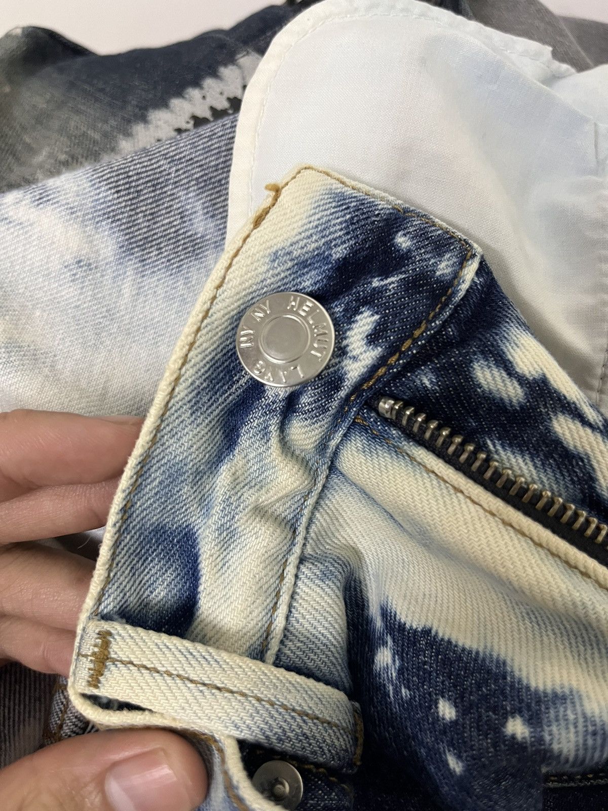 Helmut Lang Helmut Lang Bleached Jeans Size US 26 / EU 42 - 8 Thumbnail
