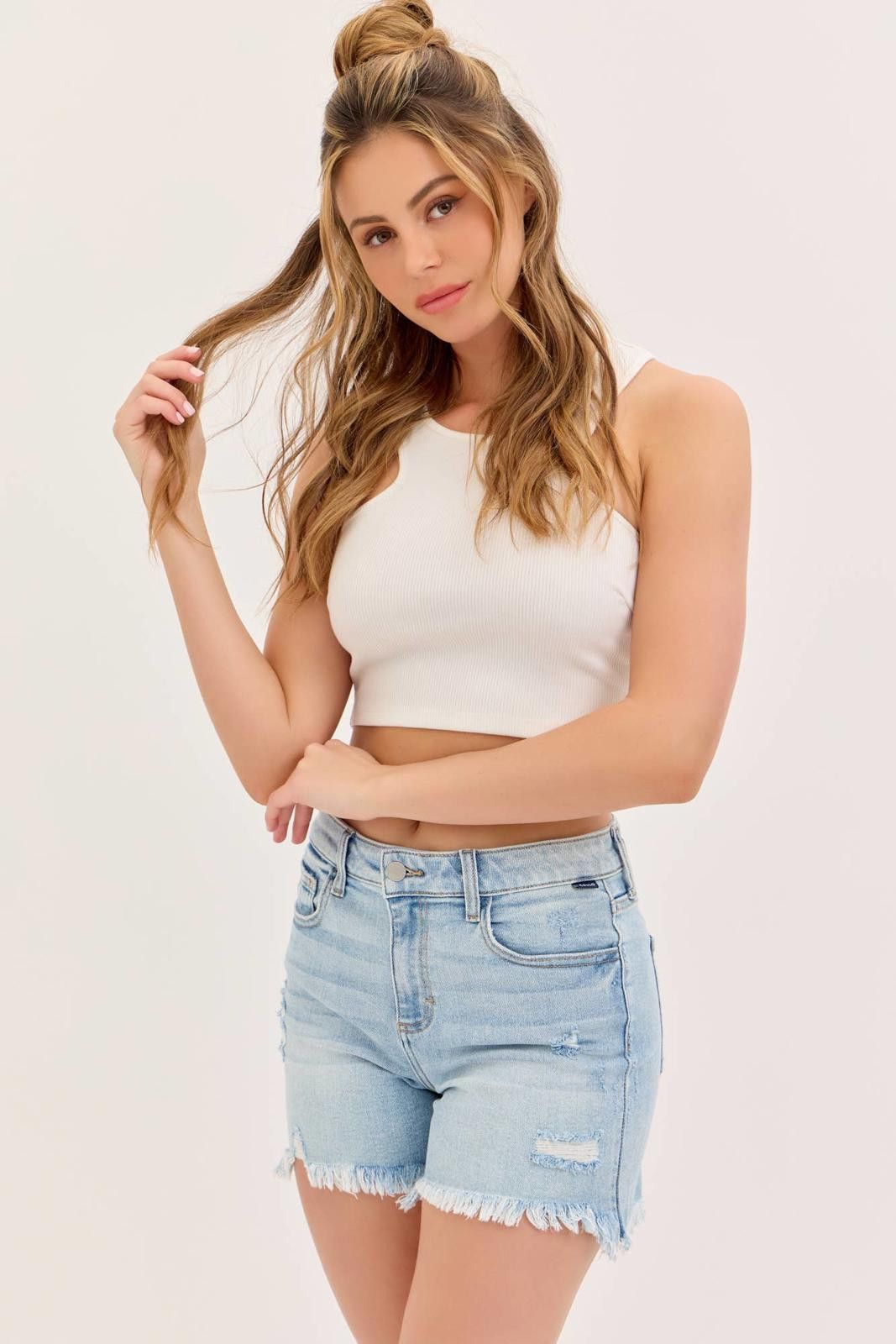 Other Boyfriend Denim Shorts by Cello Size 28" / US 6 / IT 42 - 3 Thumbnail
