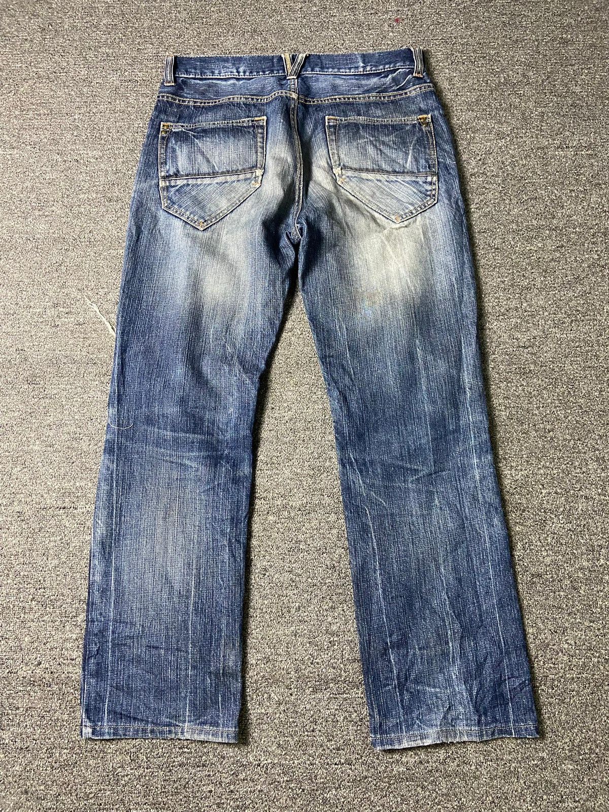 Japanese Brand × Other × Vintage AVAIL Brand Distressed Denim Ripped Jeans (132) Size US 33 - 2 Thumbnail