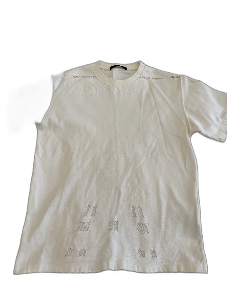 Louis Vuitton Louis Vuitton Embroidered T-shirt with Design