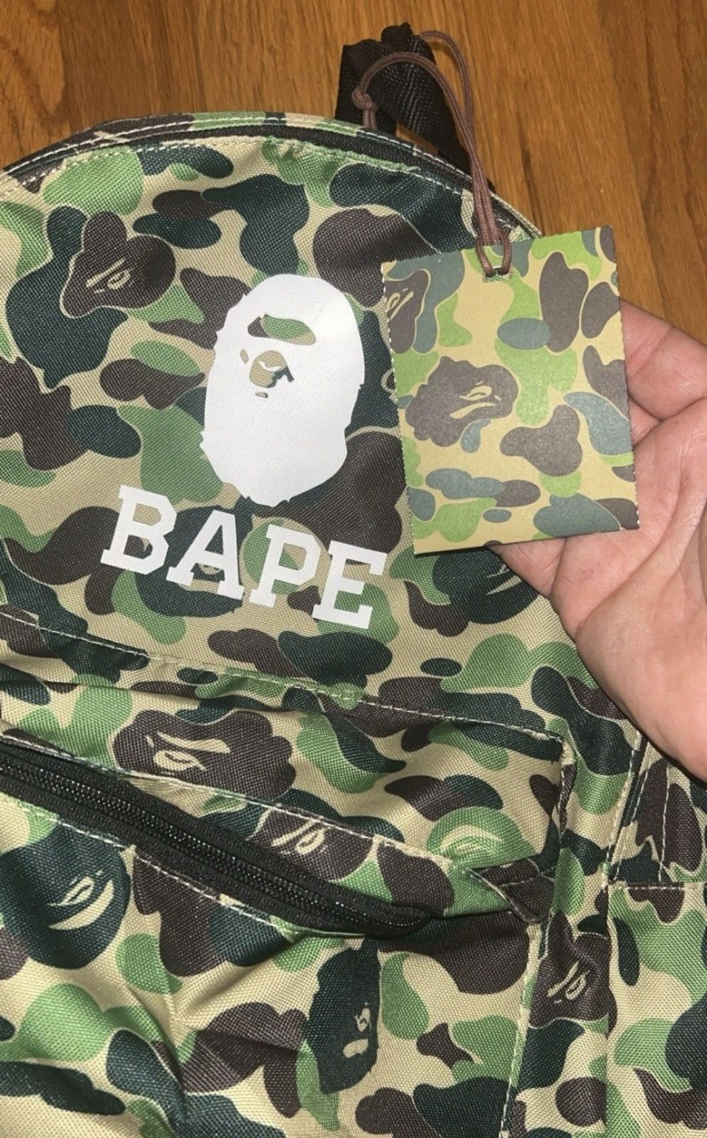 Bape Bape ABC Camo Ape Head Backpack Size ONE SIZE - 2 Thumbnail