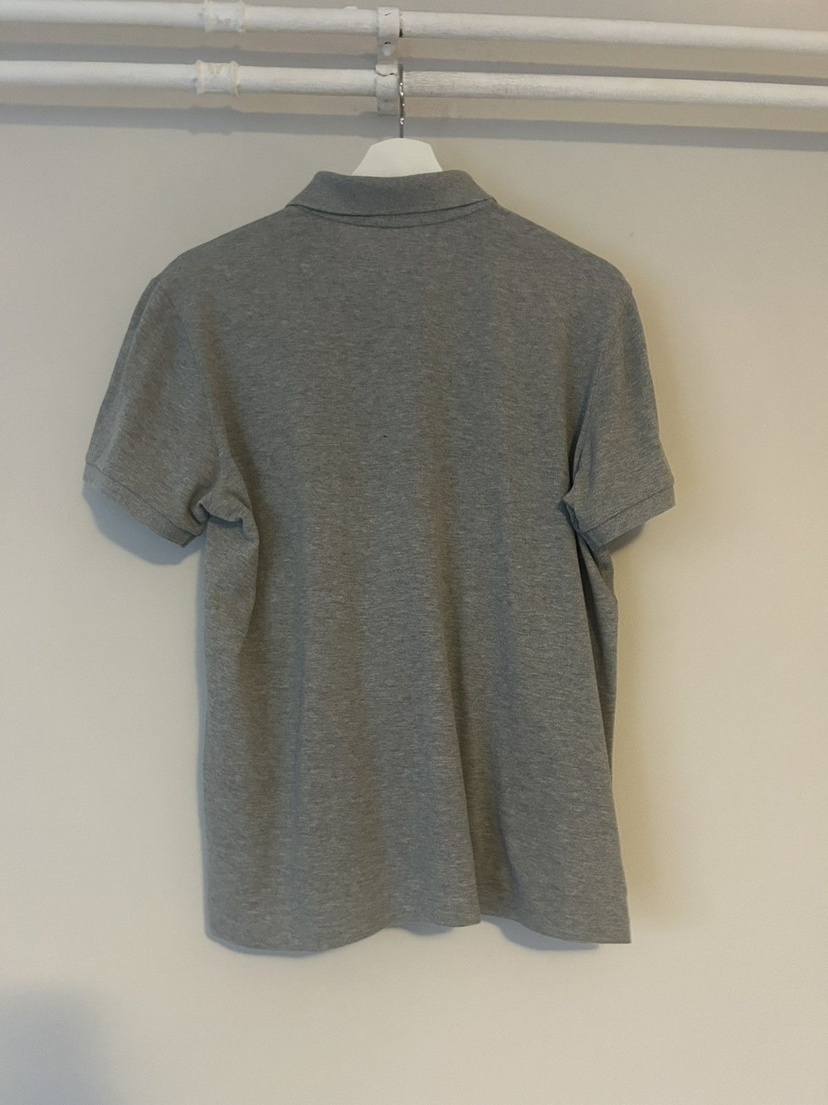 Moncler Grey Logo Polo Size US L / EU 52-54 / 3 - 8 Thumbnail