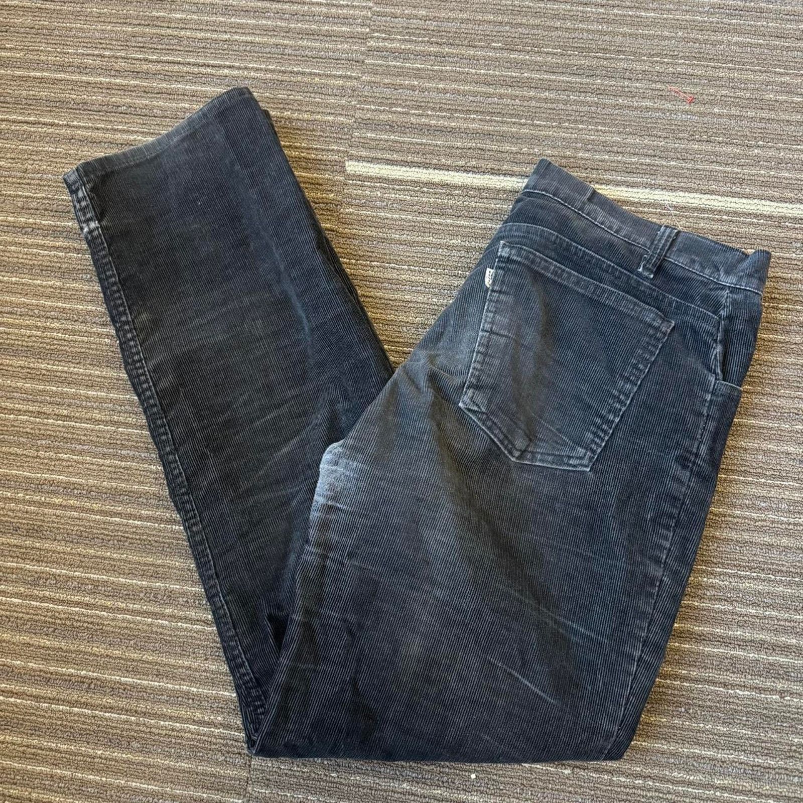 Levi's Vintage 80s Made In USA Balck corduroy pants jeans Size US 36 / EU 52 - 1 Thumbnail