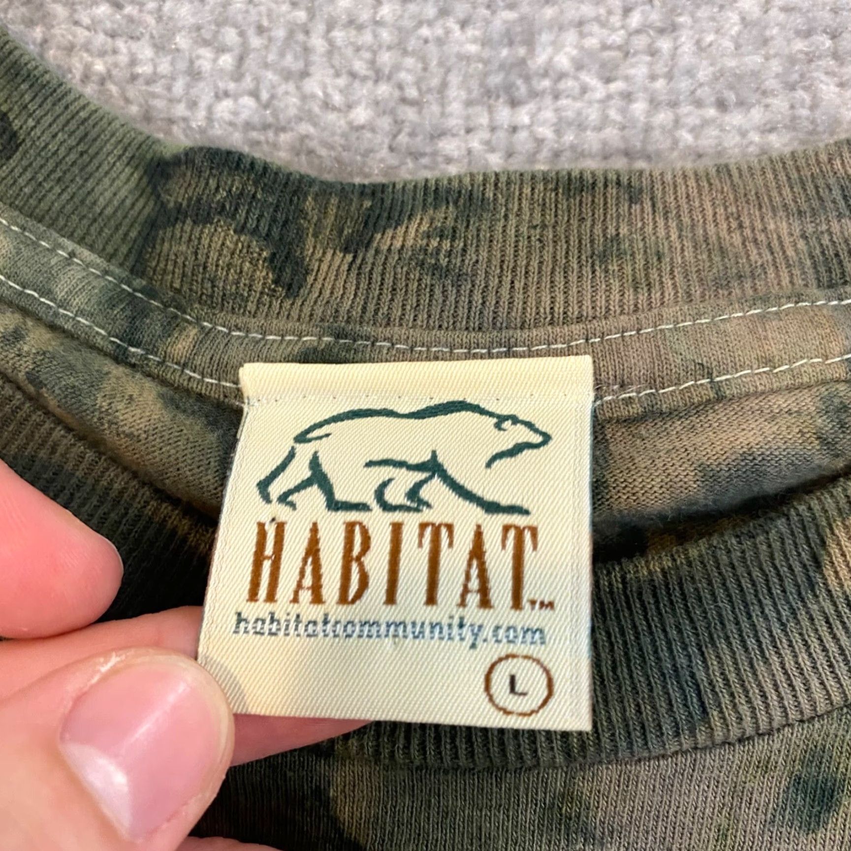 Habitat Habitat Shirt Mens Large Green Deer Graphic Tee Outdoor Hunting Size US L / EU 52-54 / 3 - 4 Thumbnail