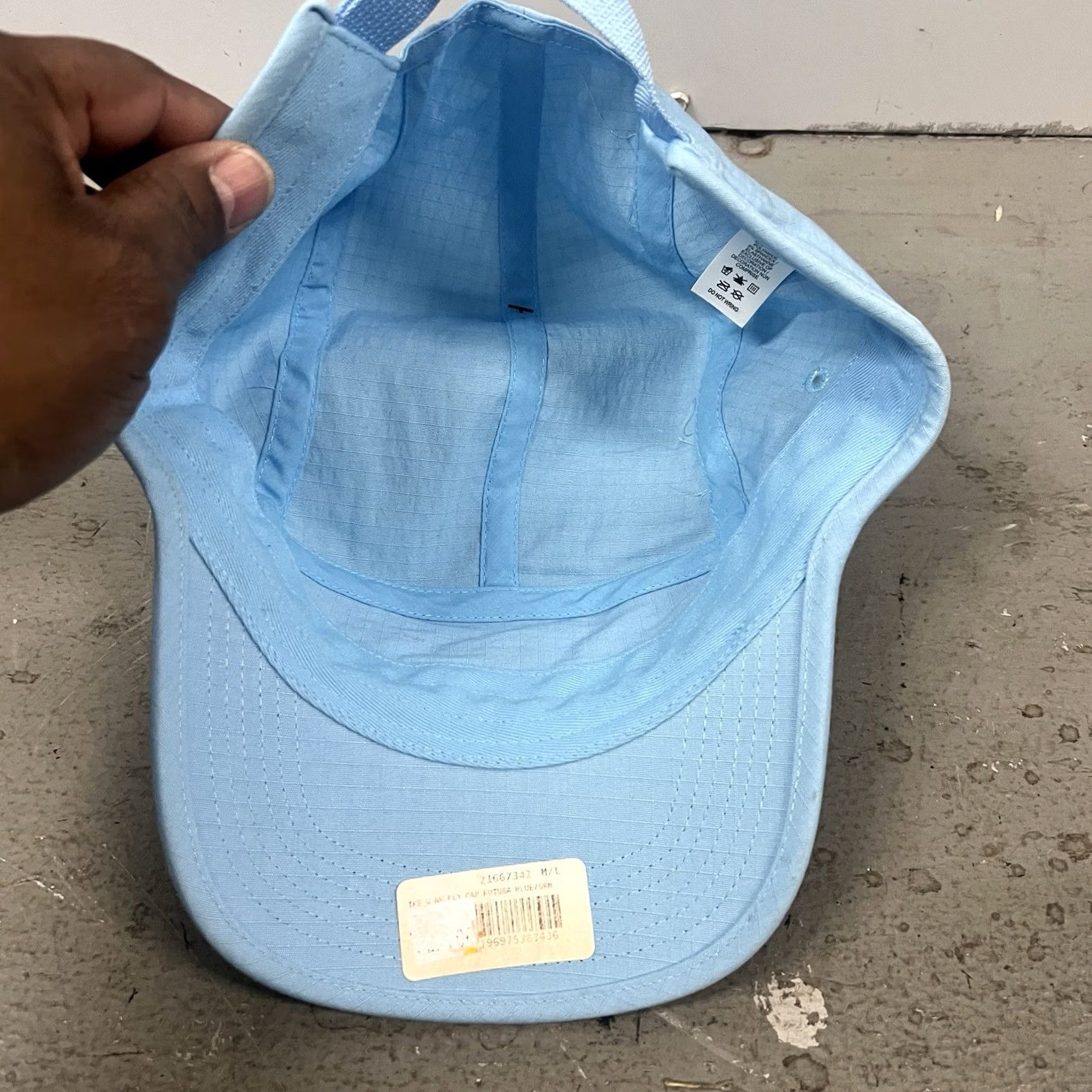 Nike Nike Unstructured Fly Hat Cap Strapback Size L/XL Blue Unisex Baseball Cap Size ONE SIZE - 7 Thumbnail
